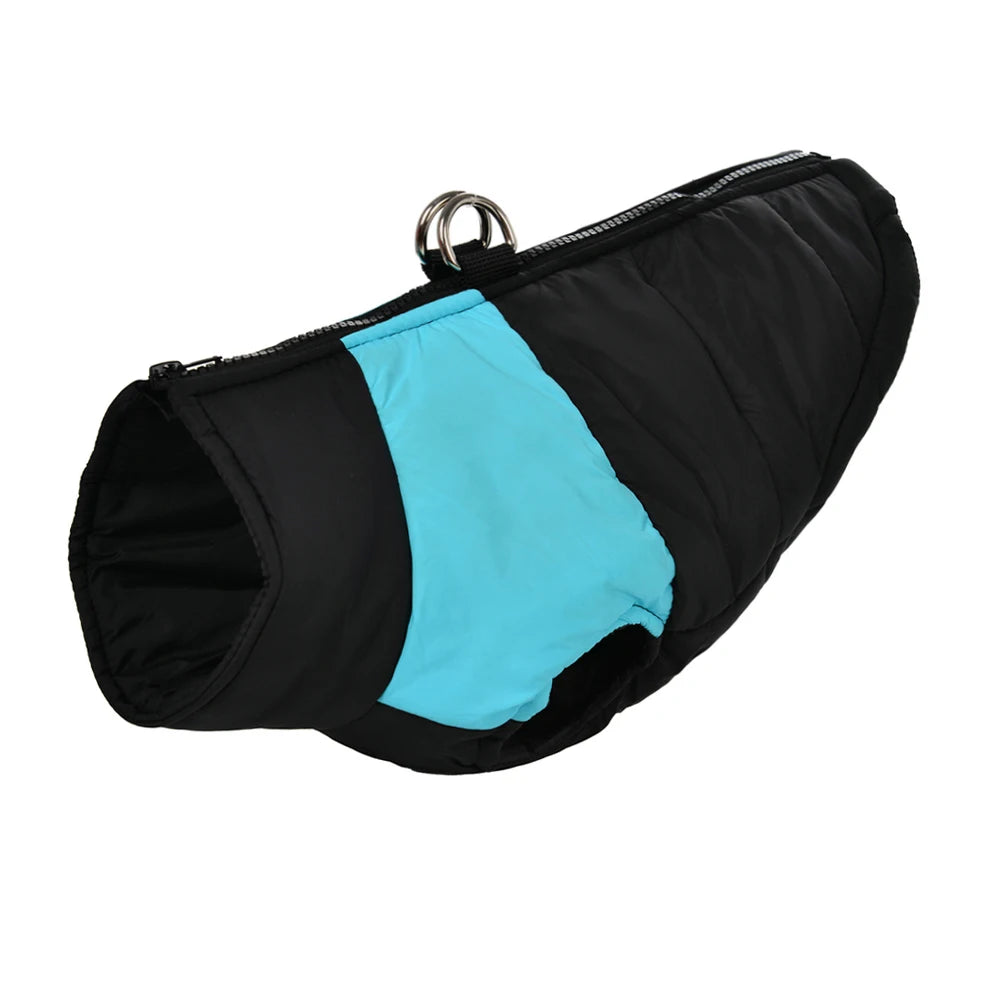 Wodoodporna kurtka dla psa na zamek — rozmiary od XS do 6XL