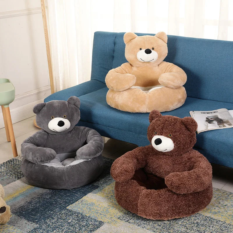Legowisko miękkie pluszowe sofa dla psa i kota idealne do domu