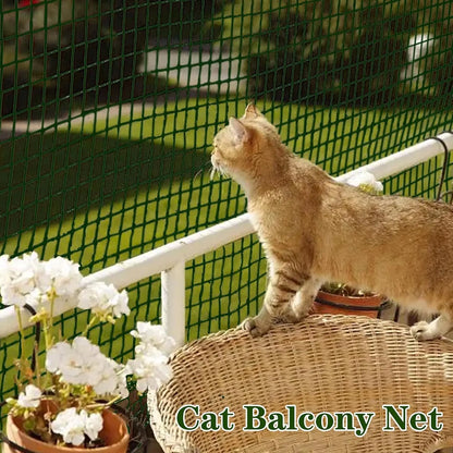 Siatka ochronna dla kota — bezpieczny balkon bez ucieczki