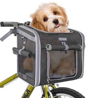 Rowerowy plecak dla psa i kota — bezpieczna podróż na rowerze