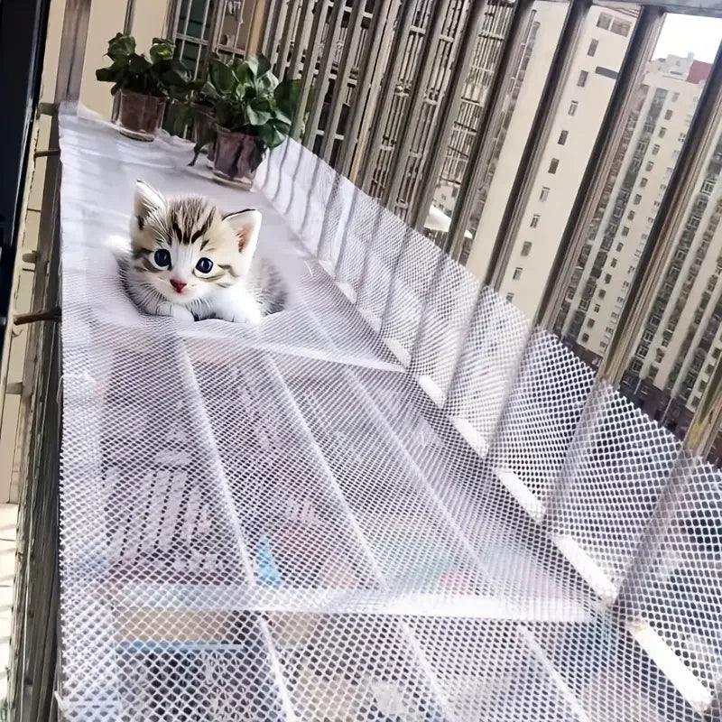 Siatka na balkon dla kota — bezpieczny kot na świeżym powietrzu