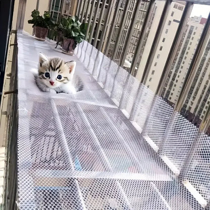 Siatka na balkon dla kota — bezpieczny kot na świeżym powietrzu