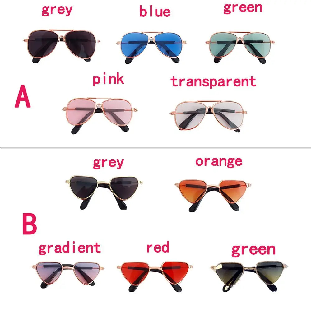 Stylowe okulary dla psa/kota — chroni oczy przed słońcem