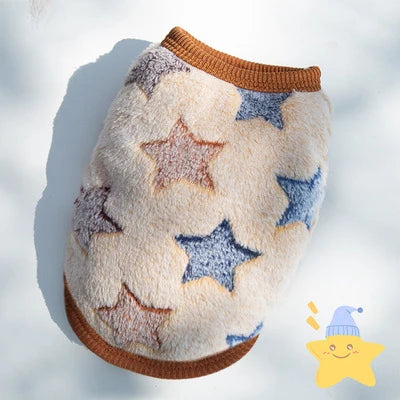 Kamizelka z flaneli dla małego psa — dla maluchów 0,5–6 kg