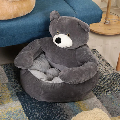 Legowisko miękkie pluszowe sofa dla psa i kota idealne do domu