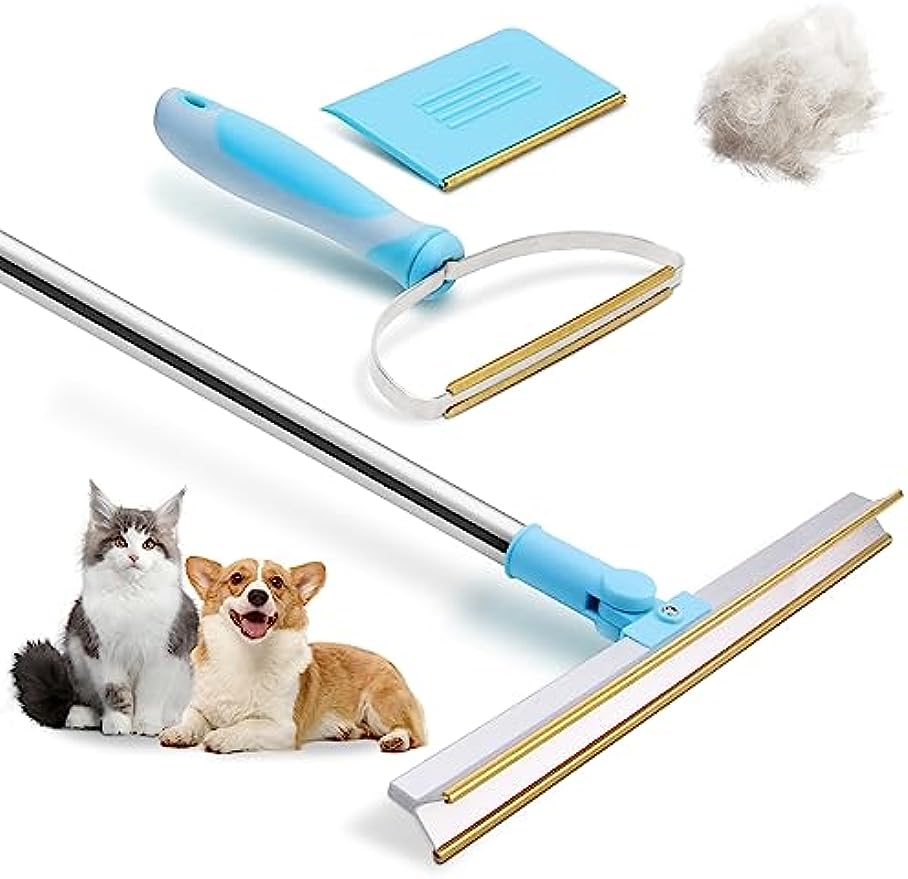 Szczotka do czyszczenia sierści z dywanów łóżka pozbywa się sierści bez odkurzacza