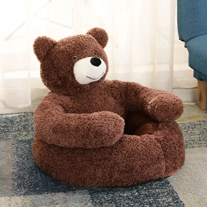 Legowisko miękkie pluszowe sofa dla psa i kota idealne do domu