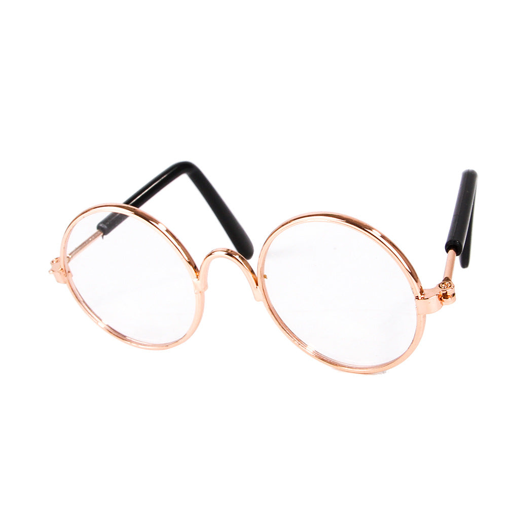 Okulary retro dla psa i kota — chroni oczy przed słońcem