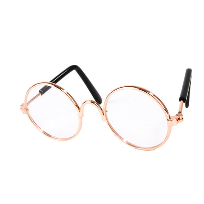 Okulary retro dla psa i kota — chroni oczy przed słońcem
