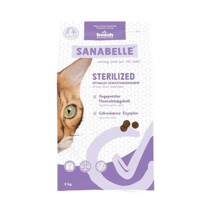 Sanabelle Sterilized sucha karma dla kota sterylizowanego 2 kg bezzbożowa – kurczak