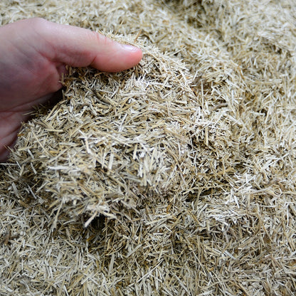 Ściółka lniana do kurnika 20 kg odpylona – podłoże dla kur, kaczek, gęsi i piskląt