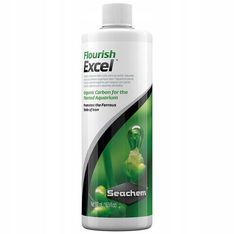 Seachem Flourish Excel węgiel w płynie CO2 500 ml – nawóz węglowy do roślin akwariowych