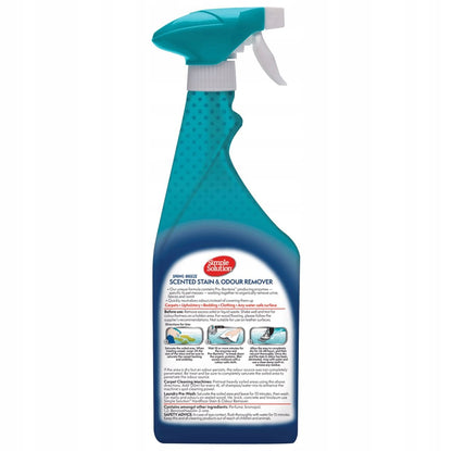 Simple Solution Odplamiacz i neutralizator zapachów 750 ml dla psów – wiosenna bryza