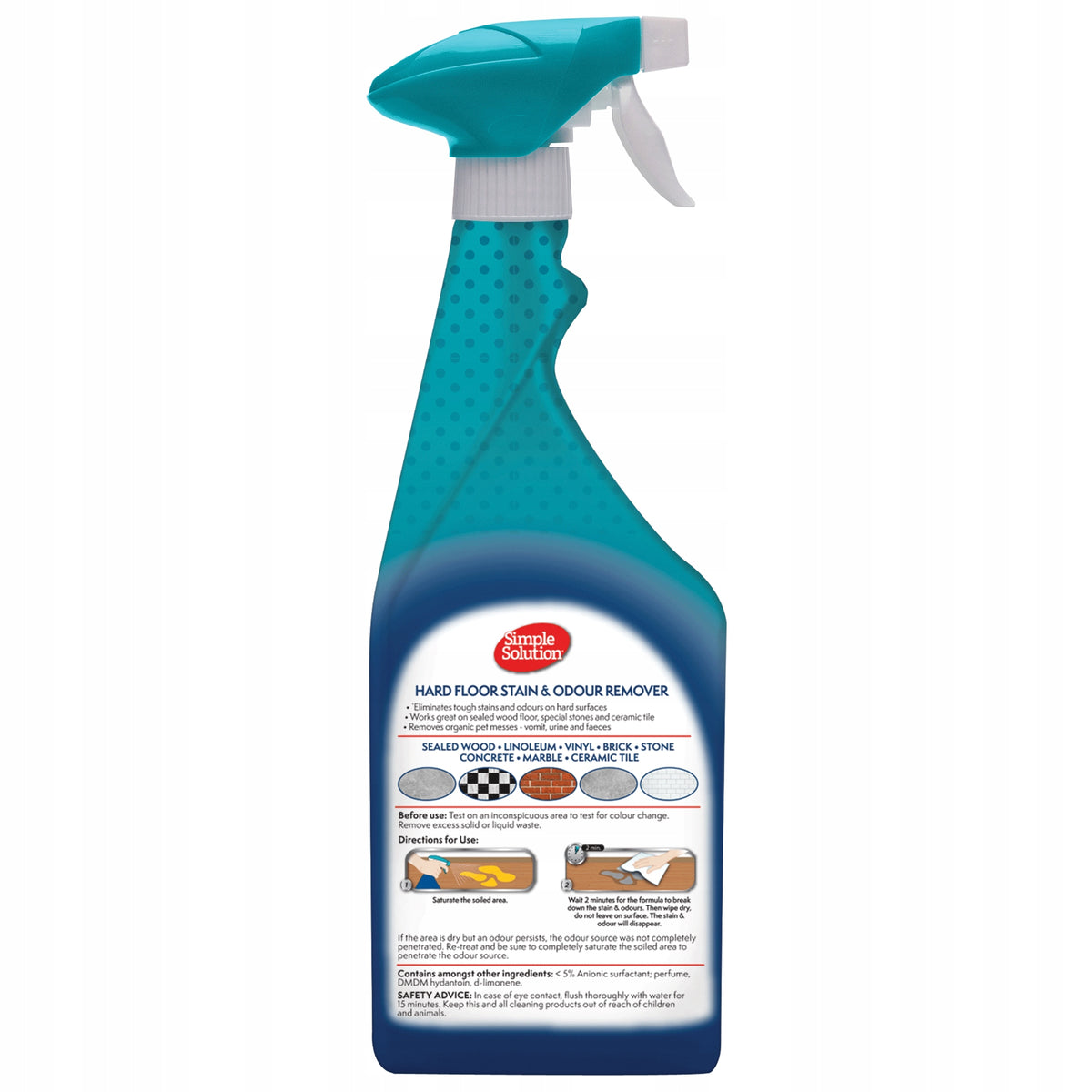 Simple Solution Odplamiacz i neutralizator zapachów do podłóg 750 ml – spray dla psów