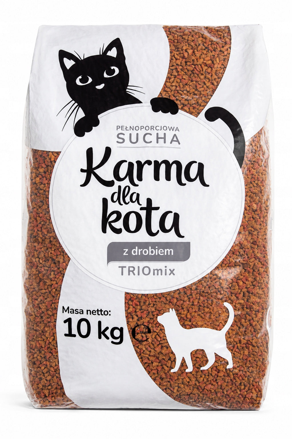Sucha karma dla kota 10 kg z kurczakiem – pełnoporcjowa, dla dorosłych i sterylizowanych