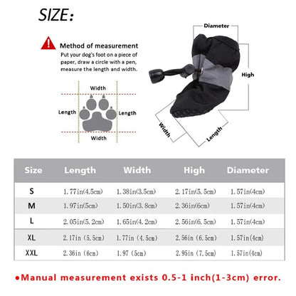 Buty dla psa do deszczu i śniegu — łapy zawsze suche i ciepłe