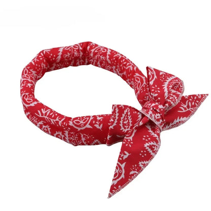 Bandana chłodząca dla psa — ochładzanie na spacerach w gorące dni