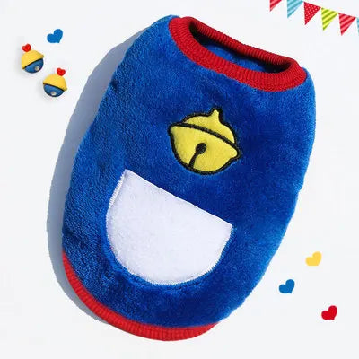 Kamizelka z flaneli dla małego psa — dla maluchów 0,5–6 kg