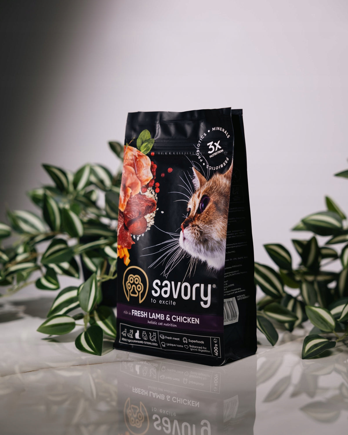 Savory sucha karma dla kota sterylizowanego 2 kg bezzbożowa – jagnięcina z kurczakiem