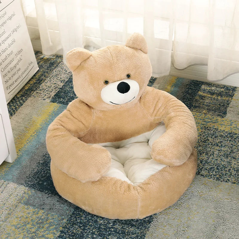 Legowisko miękkie pluszowe sofa dla psa i kota idealne do domu