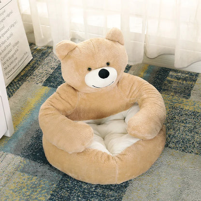 Legowisko miękkie pluszowe sofa dla psa i kota idealne do domu