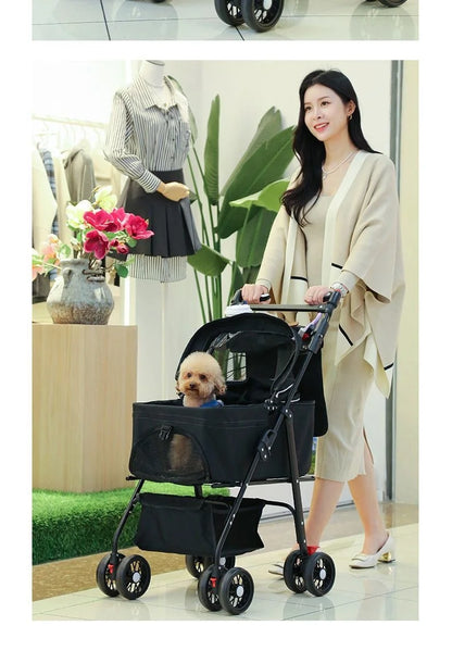 Wózek dla psa i kota — zawsze masz pupila blisko