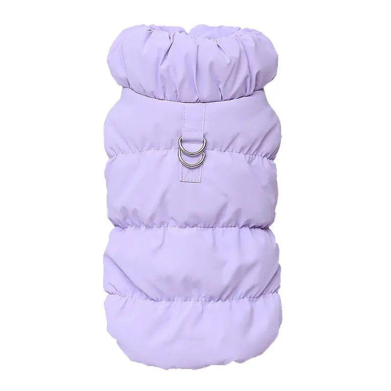 Puchowa kurtka dla małego psa i kota — dla pupili 1,5–7 kg