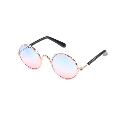 Okulary retro dla psa i kota — chroni oczy przed słońcem