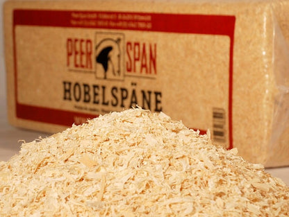 Peer-Span ściółka z wiórów świerkowych 23 kg – bezpyłowa, wydajność 600 l, balot
