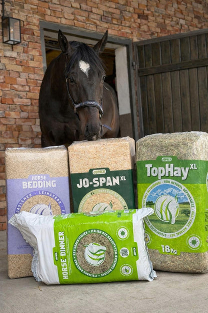 Jopack Ściółka lniana 20 kg, 100 l – odpylona, chłonna, dla gryzoni, królików i koni