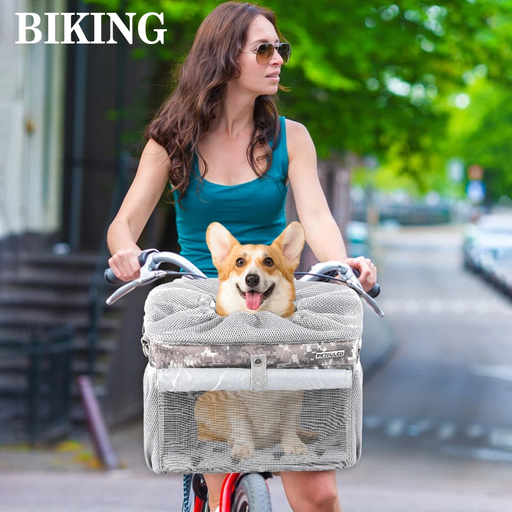 Koszyk rowerowy dla psa — bezpiecznie transportuj pupila na rowerze
