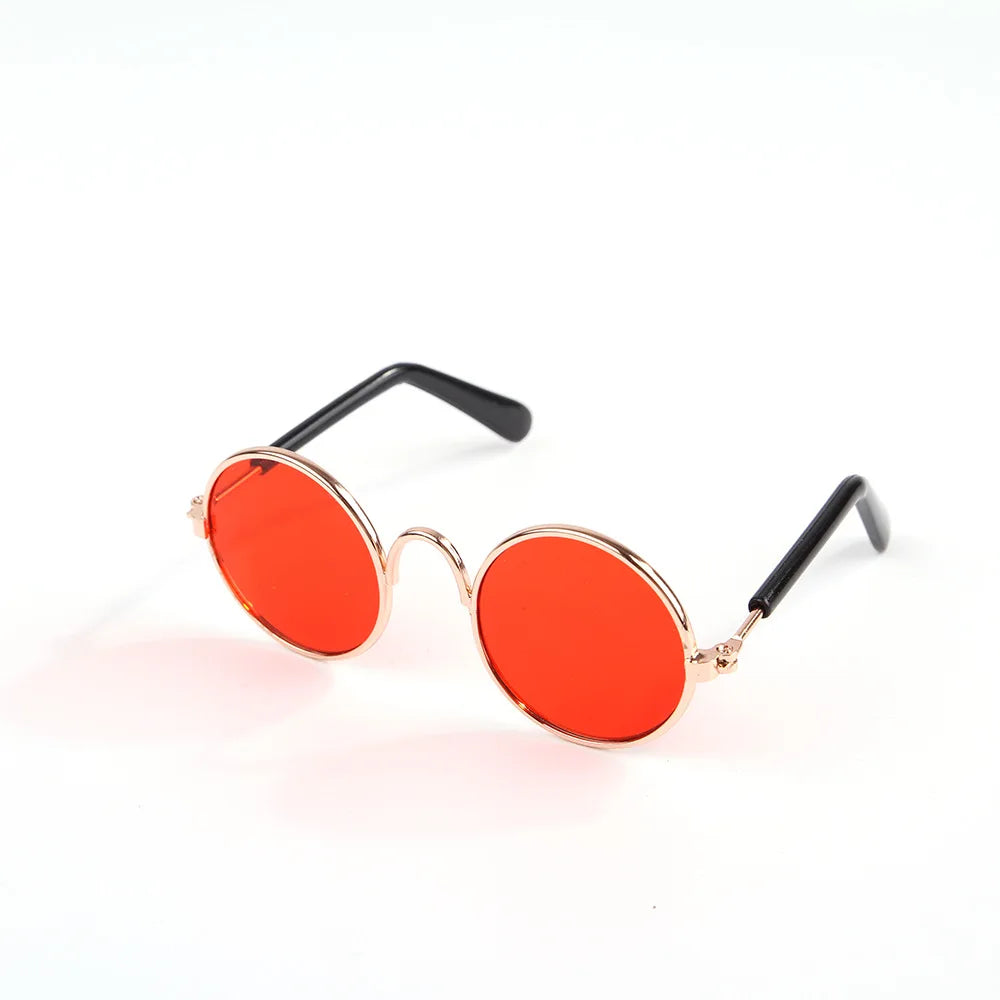Okulary retro dla psa i kota — chroni oczy przed słońcem