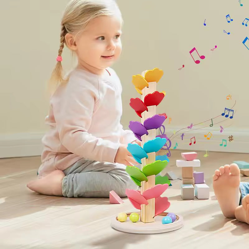 Tęczowa Symfonia Zmysłów: Montessori Music Tower