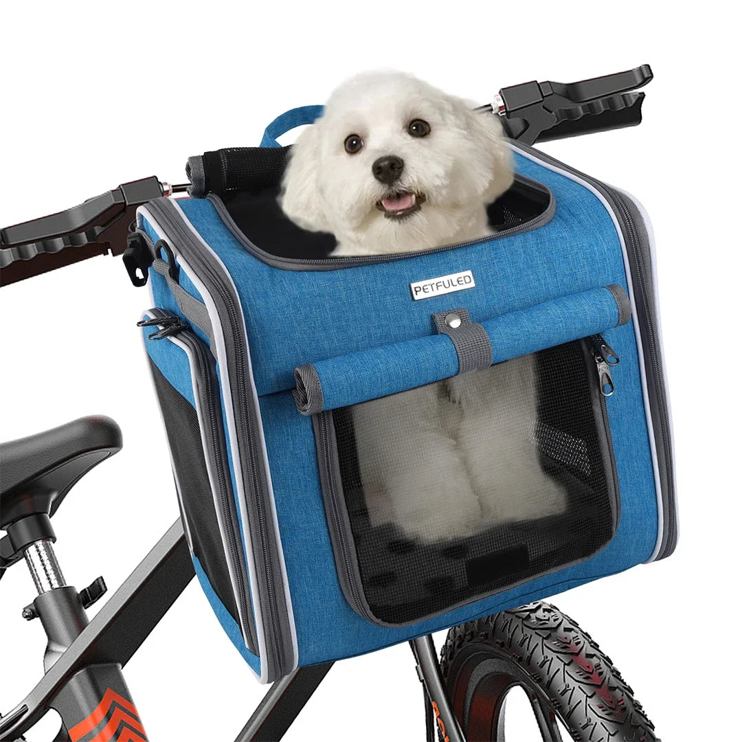 Rowerowy plecak dla psa i kota — bezpieczna podróż na rowerze