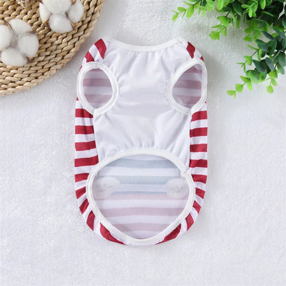 Koszulka letnia dla psa — chroni przed słońcem i chłodzi