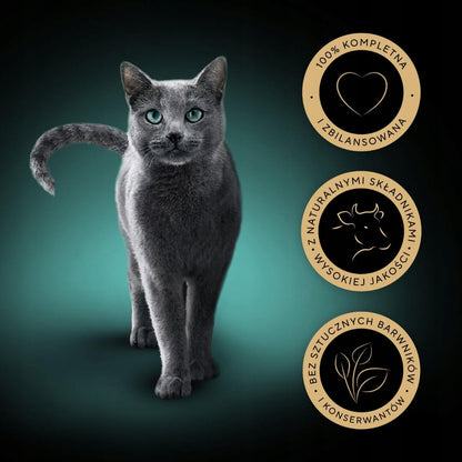Sheba Classics mokra karma dla kota z wołowiną w terynie 44 x 85 g – tacki
