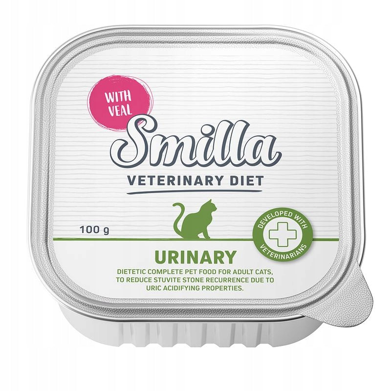 Smilla Urinary karma mokra dla kota 8 x 100 g – bezzbożowa, bez cukru, mix smaków