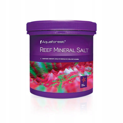 Aquaforest Reef Mineral Salt 800 g – sól bez NaCl do metody Ballinga, akwarium morskie