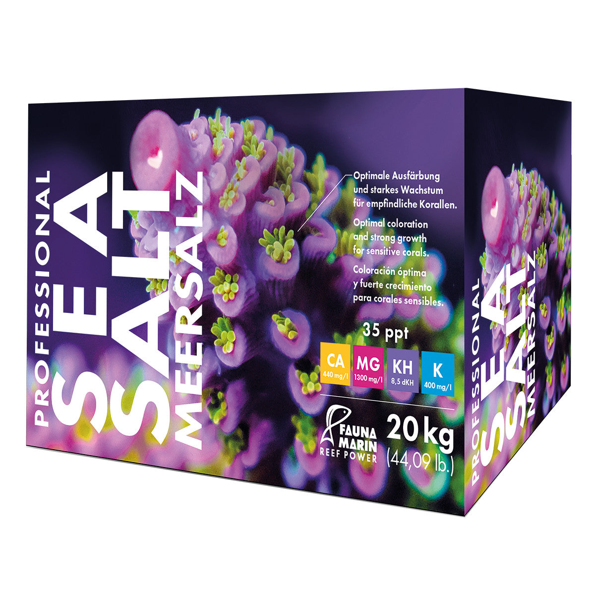 Fauna Marin Professional Sea Salt sól morska do akwarium 20 kg – dla koralowców i ryb morskich