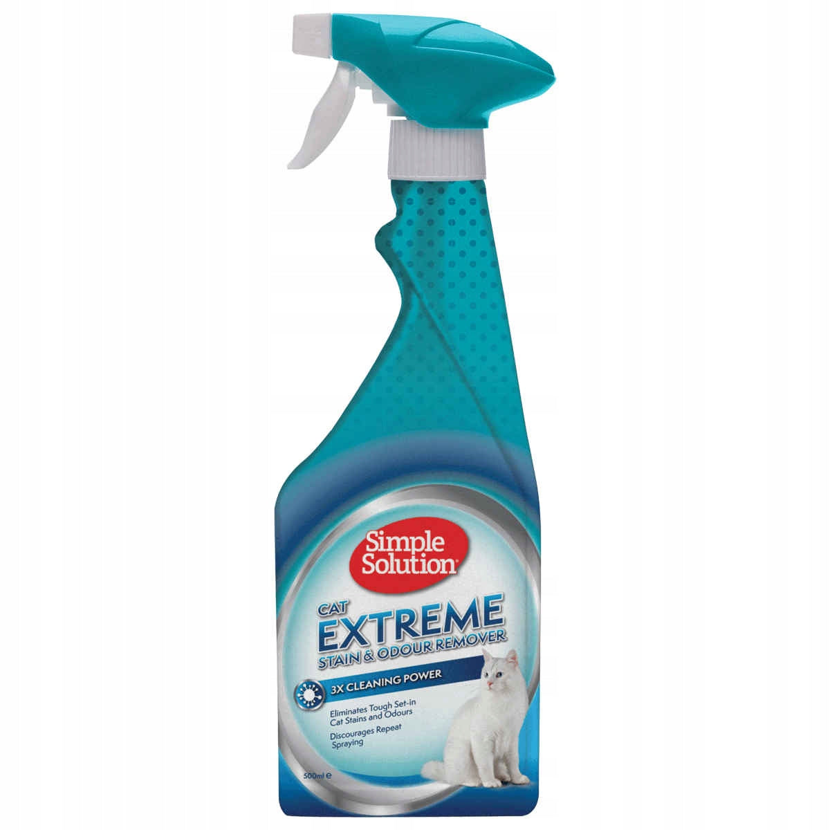 Simple Solution Extreme neutralizator zapachu moczu kota 500 ml – spray z enzymami