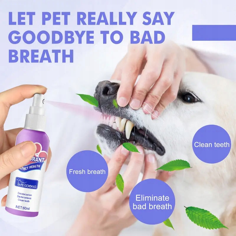 Spray do higieny jamy ustnej dla psa 30 ml – na kamień nazębny i nieświeży oddech