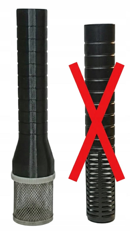 3iDeal Prefiltr stalowy do filtra Aquael FZN Pro 700, 1000, 1500 i Hypermax – siatka 2 mm