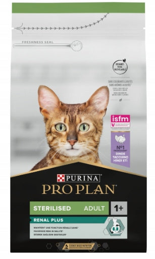 Pro Plan Sterilised sucha karma dla kota 1,5 kg z indykiem i prebiotykiem – dorosłe koty