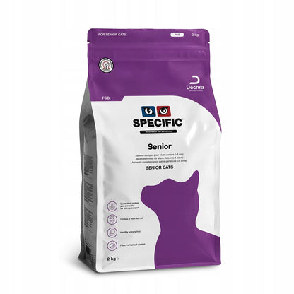 Specific Senior FGD sucha karma dla kotów starszych 2 kg z omega-3 i rybą – wsparcie stawów