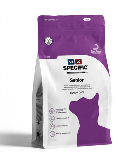 Specific Senior FGD sucha karma dla kotów starszych 2 kg z omega-3 i rybą – wsparcie stawów