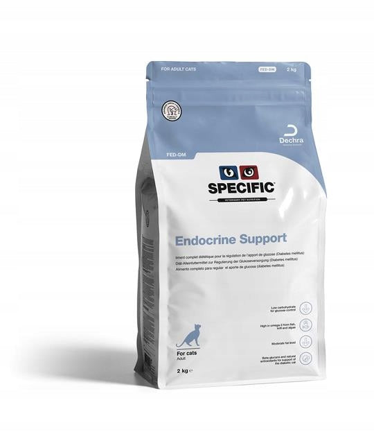 Specific Endocrine Support FED-DM sucha karma dla kotów z cukrzycą 2 kg – mix smaków