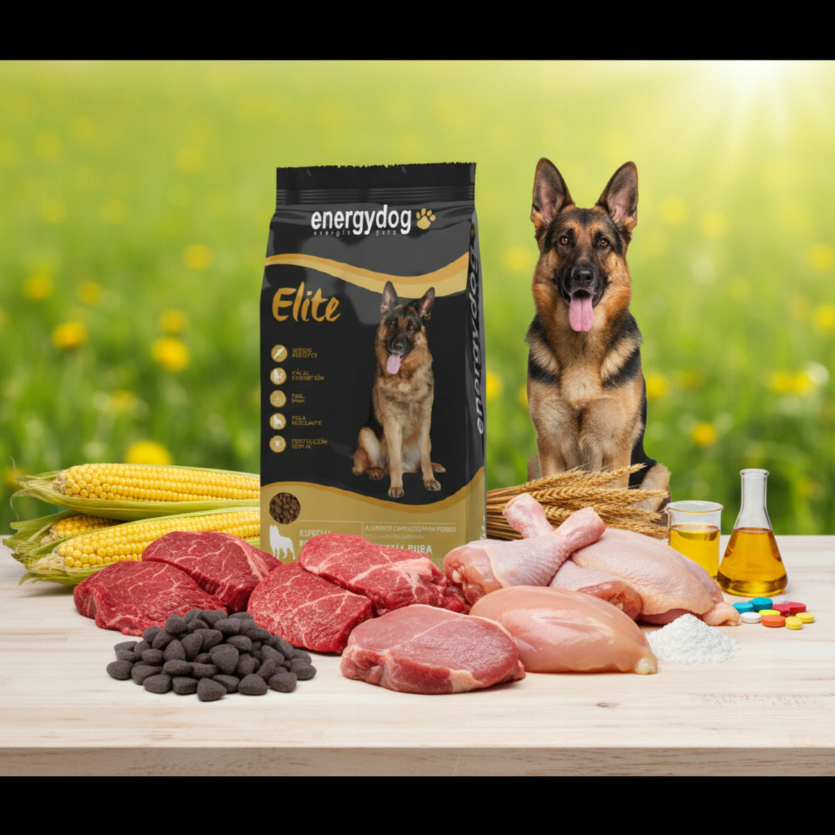 Energydog Elite sucha karma dla psa 18 kg – wysokobiałkowa, stawy i sierść, rasy duże