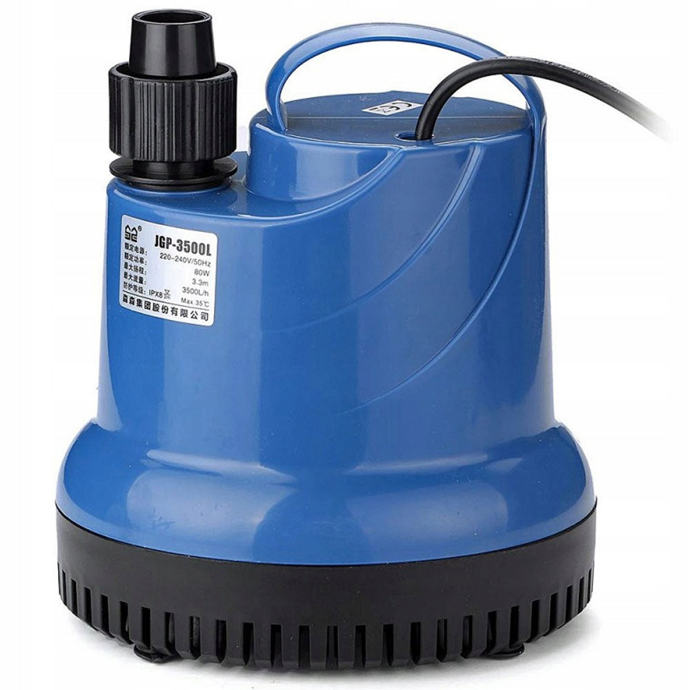 SunSun pompa niskiego zanurzenia 1000 l/h do akwarium, 15 W, min. poziom wody 8 mm