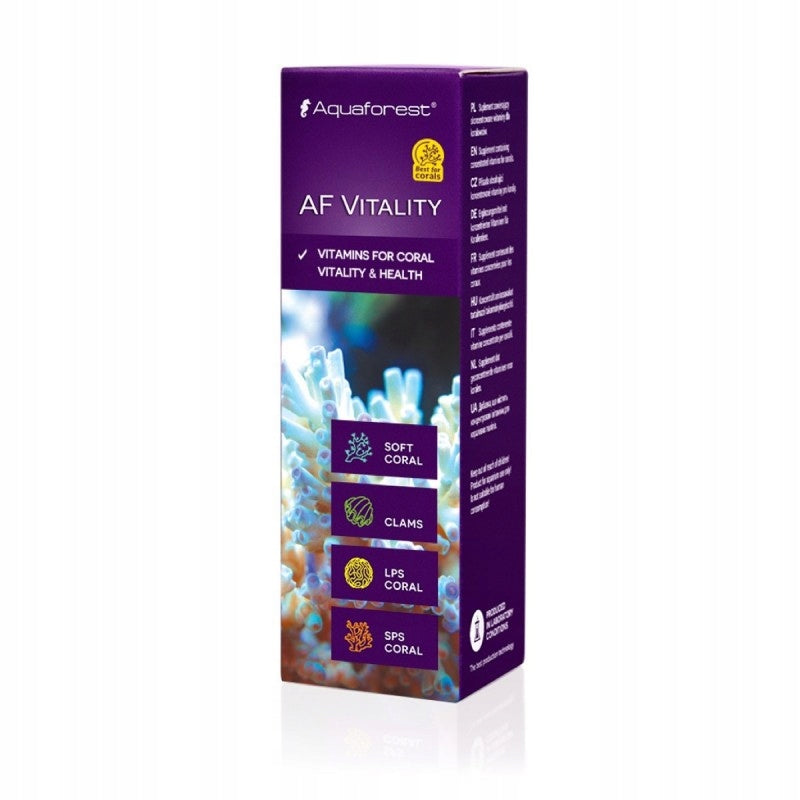 Aquaforest Components Strong 4 x 250 ml – mikroelementy do metody Ballinga, akwarium rafowe