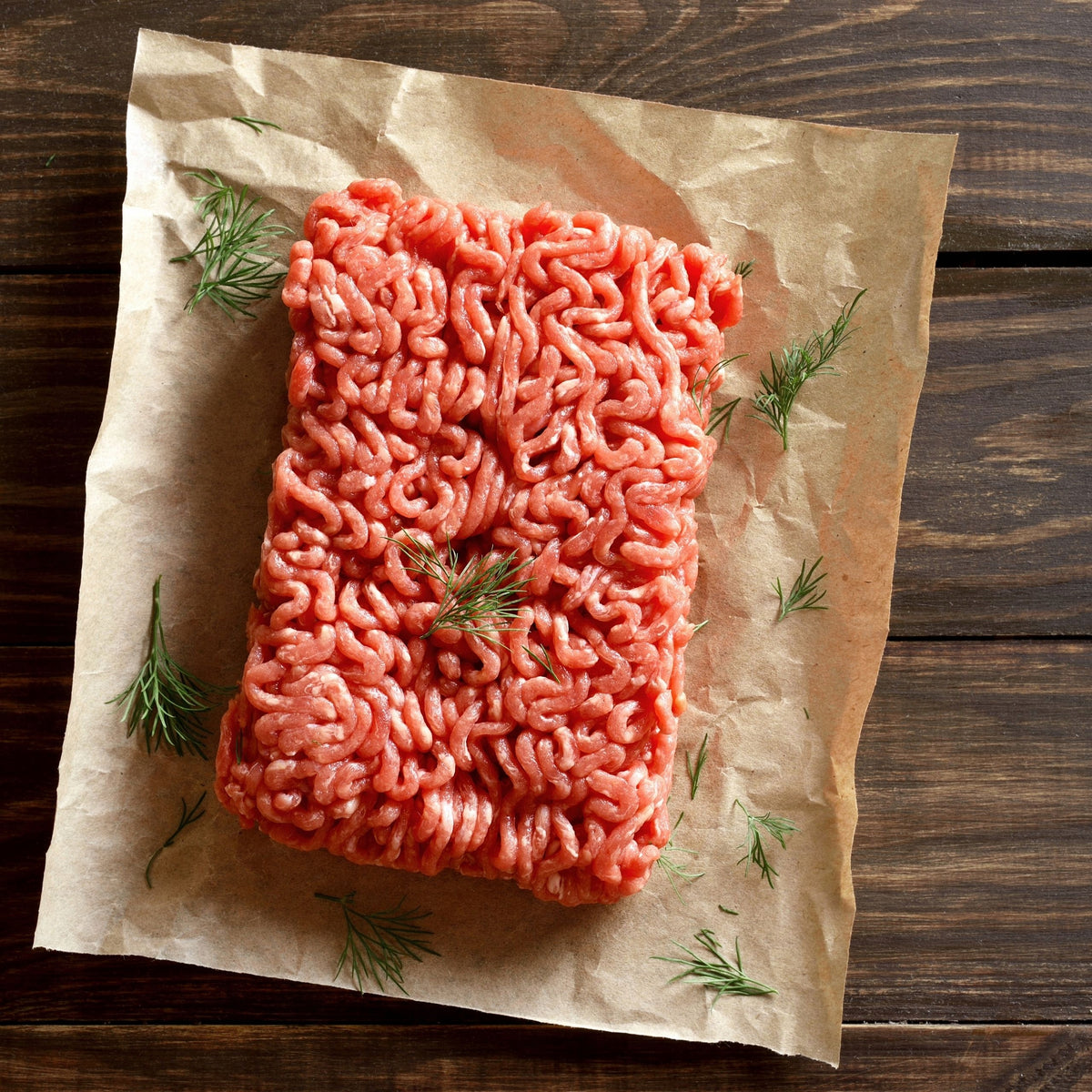 Tatar wołowy BARF dla szczeniąt mrożony 40 x 250 g – 100% mięsa, bezzbożowy, 10 kg